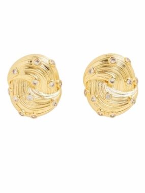 Frasier Sterling Elise Gold-Plated Earrings NWOT